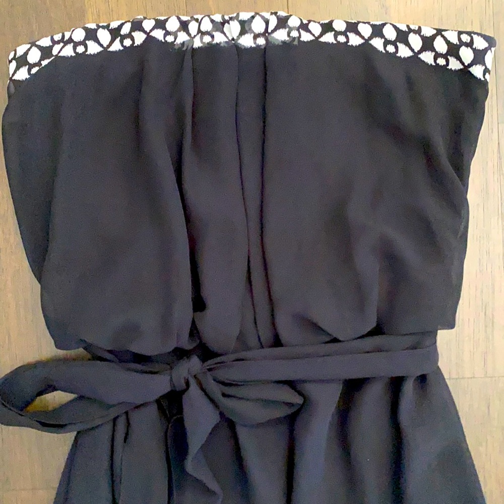 WHBM Strapless Maxi Dress